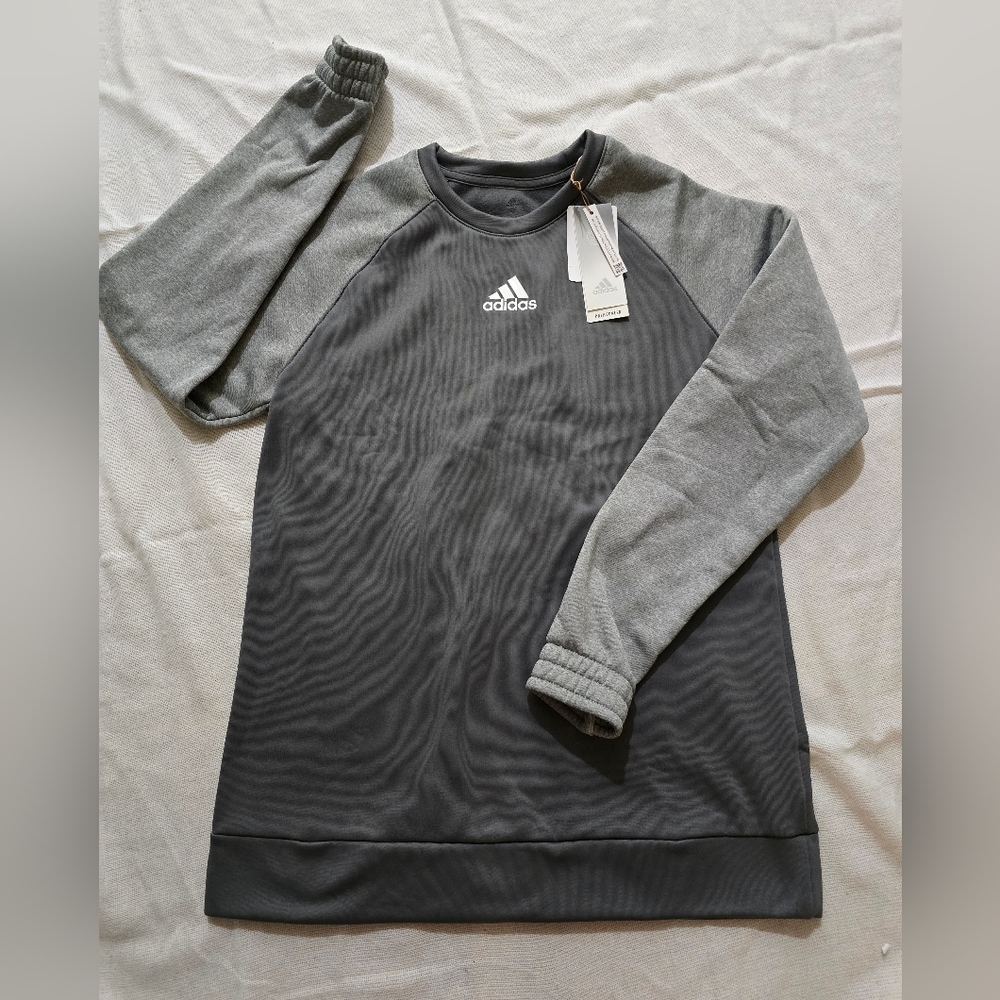 Adidas Two-Tone Gray Sweatshirt